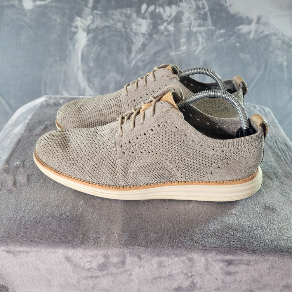 Cole Haan Stitchlite Original Grand‎ Oxford Dress Shoes Men 9.5 Gray